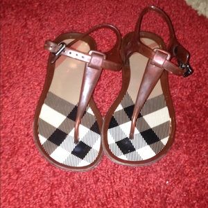Kids Burberry sandals